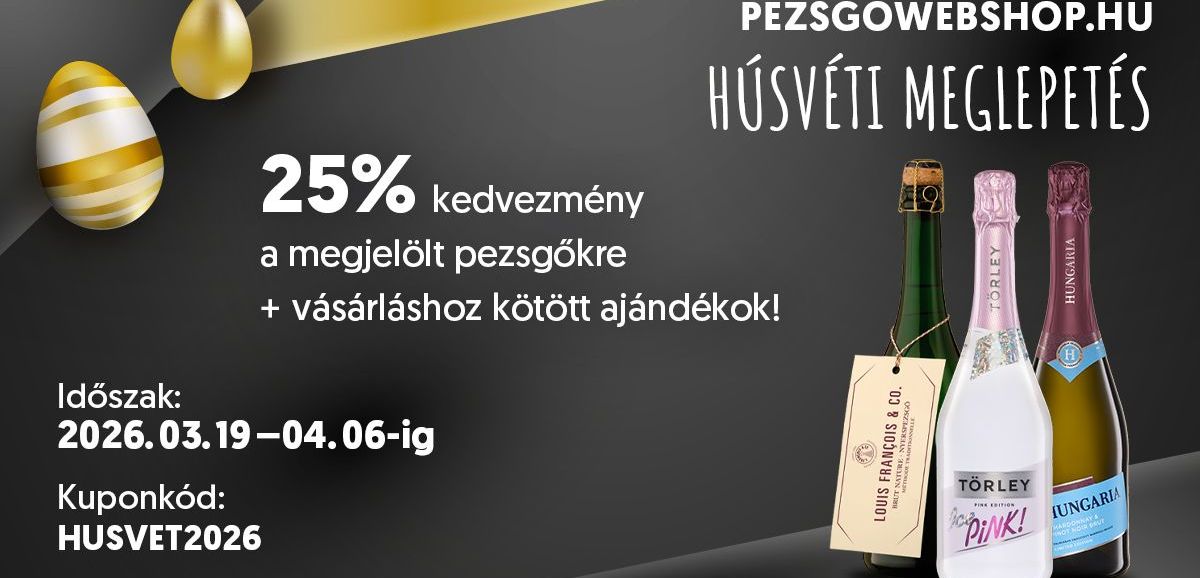 Húsvéti pezsgő akció
