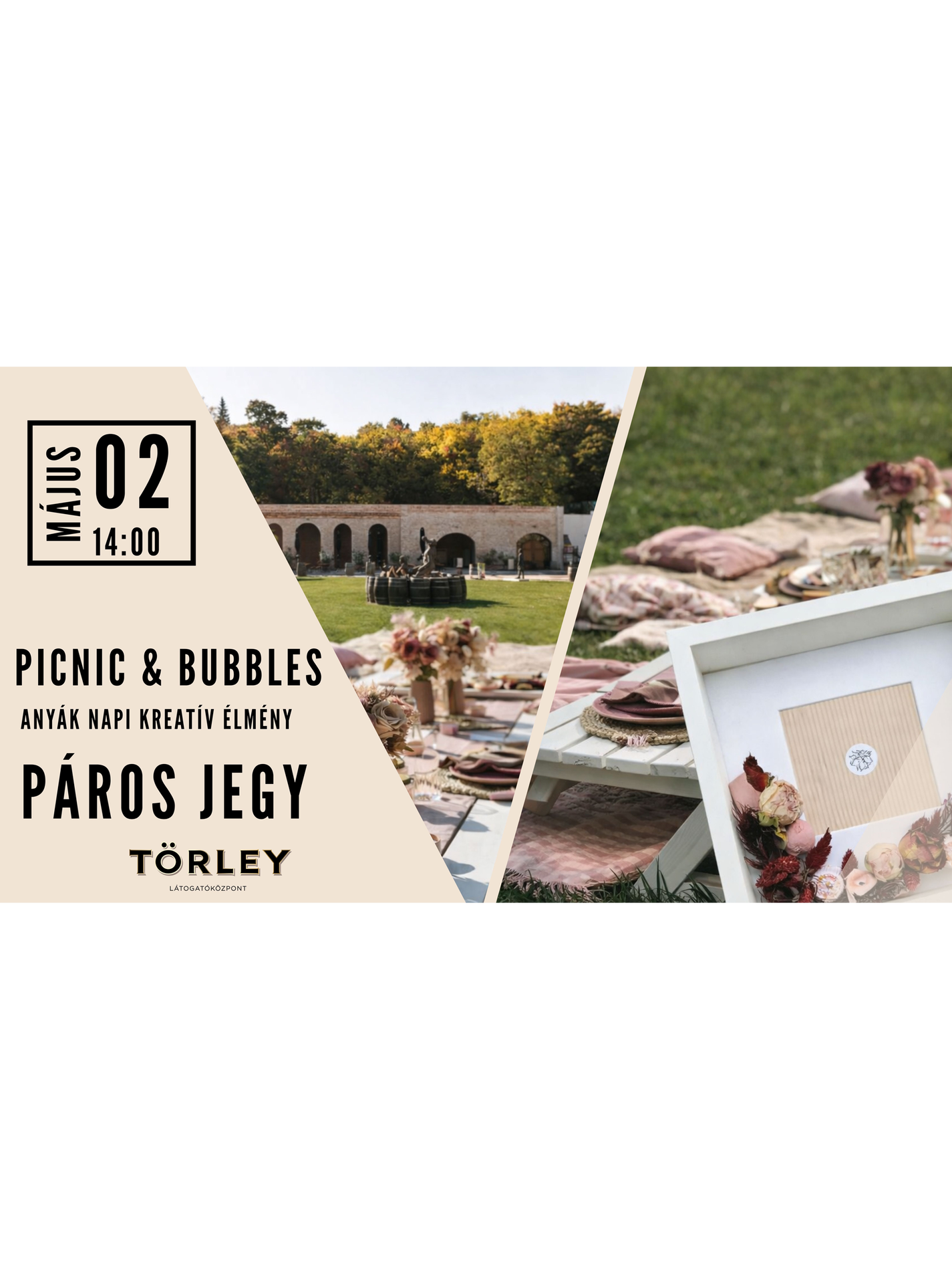 Termékfotó: Picnic & Bubbles- Early bird páros (2 fő)