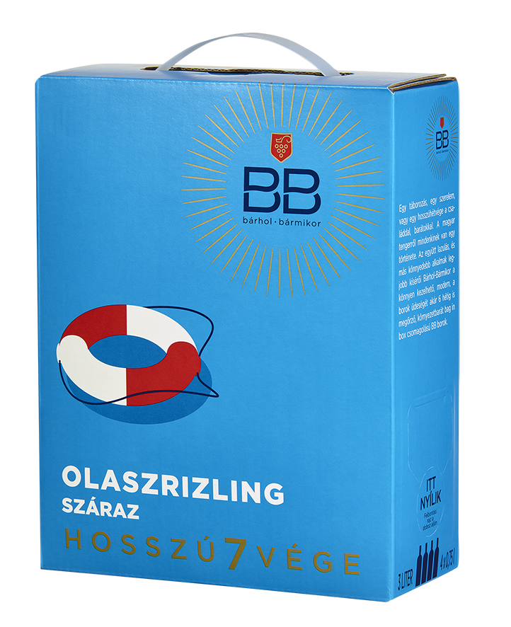 Termékfotó: BB Hosszú7Vége Olaszrizling 3l